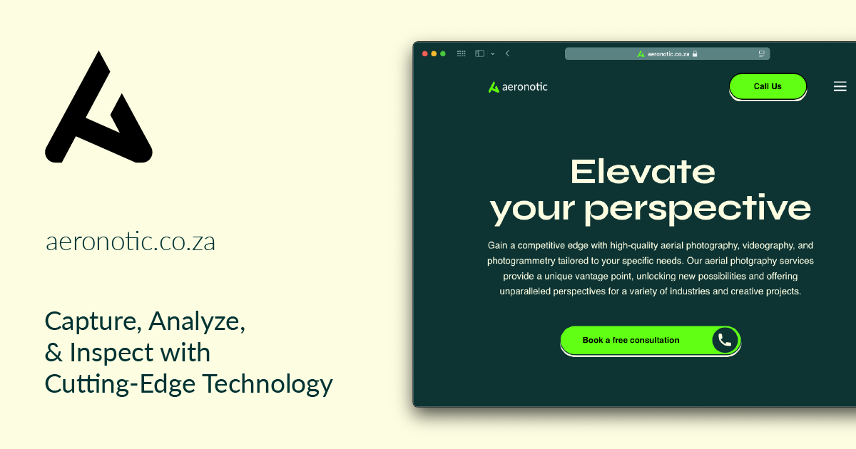 Aeronotic — Aerial Photography & Inspections